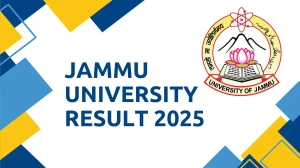 Jammu University Result 2025 Released at coeju.com Direct Link to Download 3rd and 5th Semester Result
