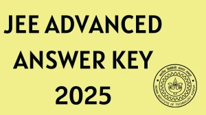 JEE Advanced 2025 Answer Key For Paper-1 and Paper-2 at jeeadv.ac.in Download PDF
