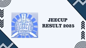JEECUP Result 2025 Out at jeecup.admissions.nic.in How to check Results Here