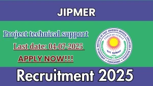 JIPMER Project technical support III Recruitment 2025 - Apply Offline