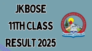 JKBOSE 11th Class Result 2025 Released at jkbose.nic.in Direct Link to Download 11th Class Result