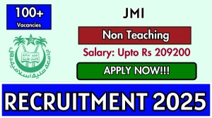 JMI Non Teaching Recruitment 2025 - Apply Offline for 143 Posts