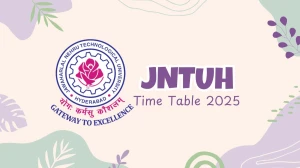 JNTUH Time Table 2025 Announced @ jntuh.ac.in Details Here JNTUH Time Table 2025 Announced @ jntuh.ac.in Details Here