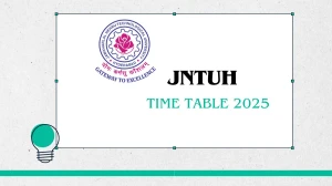 JNTUH Time Table 2025 Announced @ jntuh.ac.in Details Here JNTUH Time Table 2025 Announced @ jntuh.ac.in Details Here