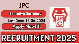 JPC Executive Secretary Recruitment 2025 - Apply Offline