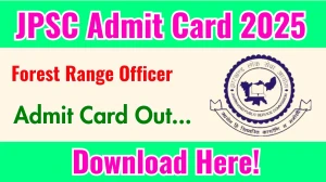JPSC Forest Range Officer Admit Card 2025 OUT Download Link jpsc.gov.in