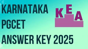 Karnataka PGCET Answer Key 2025 OUT Download Official Answer Key Here