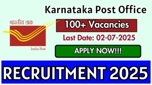 Karnataka Post Office Recruitment 2025 - Apply Offline for 138 Postal Assistant, Sorting Assistant Posts