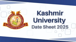 Kashmir University Date Sheet 2025 Announced @ uok.edu.in Details Here Kashmir University Date Sheet 2025 Announced @ uok.edu.in Details Here
