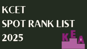 KCET Spot Rank List 2025 Out Today at cetonline.karnataka.gov.in How to check Spot Rank List Here