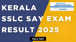 Kerala SSLC SAY Exam Result 2025 Out at sslcexam.kerala.gov.in Direct Link to Download Result