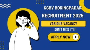 KGBV Boringpadar Recruitment 2025 - Apply Offline for 04 Assistant Cook, Attendant and More Posts KGBV Boringpadar Recruitment 2025 - Apply Offline for 04 Assistant Cook, Attendant and More Posts