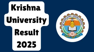 Krishna University Result 2025 Released at kru.ac.in Direct Link to Download 1st, 3rd and 5th Semester Result