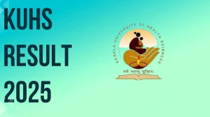 KUHS Result 2025 Out at kuhs.ac.in Direct Link to Download Third Semester Result