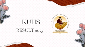 KUHS Result 2025 Released at kuhs.ac.in Direct Link to Download 3rd, 4th Sem Result KUHS Result 2025 Released at kuhs.ac.in Direct Link to Download 3rd, 4th Sem Result