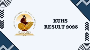 KUHS Result 2025 Released at kuhs.ac.in Direct Link to Download UG and PG Course Result KUHS Result 2025 Released at kuhs.ac.in Direct Link to Download UG and PG Course Result