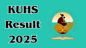 KUHS Result 2025 Released at kuhs.ac.in Direct Link to Download UG and PG Course Result