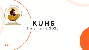 KUHS Time Table 2025 Announced @ kuhs.ac.in Details Here KUHS Time Table 2025 Announced @ kuhs.ac.in Details Here