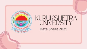 Kurukshetra University Date Sheet 2025 Announced @ kuk.ac.in Details Here Kurukshetra University Date Sheet 2025 Announced @ kuk.ac.in Details Here