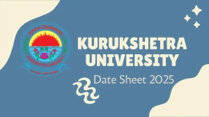 Kurukshetra University Date Sheet 2025 Announced @ kuk.ac.in Details Here Kurukshetra University Date Sheet 2025 Announced @ kuk.ac.in Details Here