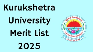 Kurukshetra University Merit List 2025 Released at kuk.ac.in Direct Link to Download 1st, 3rd, 5th and 7th Semester Merit List