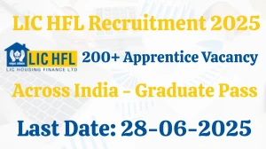 LIC HFL Apprentice Recruitment 2025 - Apply Online for 250 Posts