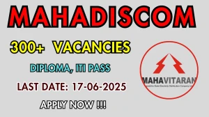 MAHADISCOM Recruitment 2025 - Apply Online for 321 Lineman, Computer Operator Posts MAHADISCOM Recruitment 2025 - Apply Online for 321 Lineman, Computer Operator Posts