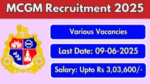 MCGM Recruitment 2025 - Apply Offline for 18 Data Entry Operator, Nurse and Other Posts