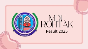 MDU Rohtak Result 2025 Released at mdurtk.in Direct Link to Download 1st, 3rd, 4th Sem Result