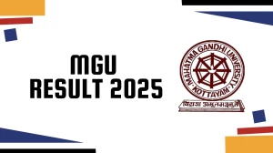 MGU Result 2025 Released at mgu.ac.in Direct Link to Download 1st, 7th Sem Result MGU Result 2025 Released at mgu.ac.in Direct Link to Download 1st, 7th Sem Result