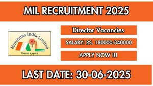 MIL Director Recruitment 2025 - Apply Online MIL Director Recruitment 2025 - Apply Online