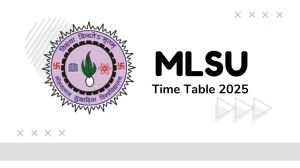 MLSU Time Table 2025 Announced @ mlsu.ac.in Details Here