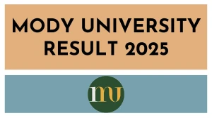 Mody University Result 2025 Released at modyuniversity.ac.in Direct Link to Download SLAS and SOL Result