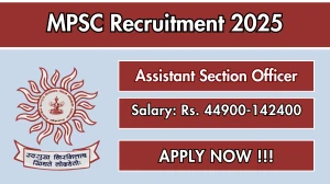 MPSC Assistant Section Officer Recruitment 2025 - Apply Online for 23 Posts MPSC Assistant Section Officer Recruitment 2025 - Apply Online for 23 Posts