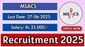 MSACS Recruitment 2025 - Apply Offline for 03 Blood Bank Counselor, Blood Bank Lab Technician Posts MSACS Recruitment 2025 - Apply Offline for 03 Blood Bank Counselor, Blood Bank Lab Technician Posts