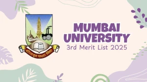 Mumbai University 3rd Merit List 2025 Released at mu.ac.in Direct Link to Download UG and PG Courses Result Mumbai University 3rd Merit List 2025 Released at mu.ac.in Direct Link to Download UG and PG Courses Result