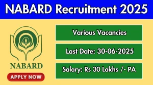 NABARD Specialist Recruitment 2025 - Apply Online for 05 Posts