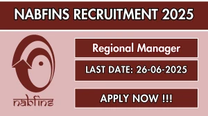 NABFINS Regional Manager Recruitment 2025 - Apply Online NABFINS Regional Manager Recruitment 2025 - Apply Online