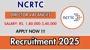 NCRTC Director Recruitment 2025 - Apply Online NCRTC Director Recruitment 2025 - Apply Online