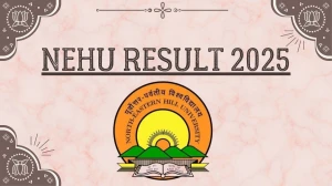 NEHU Result 2025 Released at nehu.ac.in Direct Link to Download 1st and 3rd Semester Result
