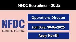 NFDC Operations Director Recruitment 2025 - Apply Offline for 01 Posts NFDC Operations Director Recruitment 2025 - Apply Offline for 01 Posts