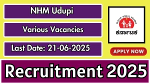 NHM Udupi Recruitment 2025 - Apply Offline for 08 Nurse, Physiotherapist and Other Posts