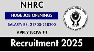NHRC Recruitment 2025 - Apply Offline for 27 Inspector, Constable and More Posts