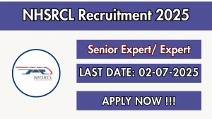 NHSRCL Senior Expert/ Expert Recruitment 2025 - Apply Offline NHSRCL Senior Expert/ Expert Recruitment 2025 - Apply Offline