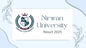 Nirwan University Result 2025 Released at nirwanuniversity.ac.in Direct Link to Download 3rd Sem Result Nirwan University Result 2025 Released at nirwanuniversity.ac.in Direct Link to Download 3rd Sem Result
