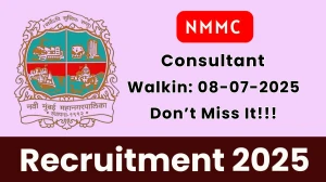 NMMC Consultant Recruitment 2025 – Walk in NMMC Consultant Recruitment 2025 – Walk in