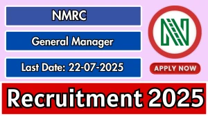 NMRC General Manager Recruitment 2025 - Apply Offline