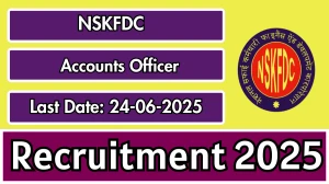 NSKFDC Accounts Officer Recruitment 2025 - Apply Offline for 01 Posts