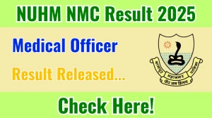 NUHM NMC Medical Officer Result 2025 Out at nmcnagpur.gov.in, Direct Link to Download Result PDF Here NUHM NMC Medical Officer Result 2025 Out at nmcnagpur.gov.in, Direct Link to Download Result PDF Here