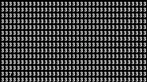 Observation Find it Out: Within 6 Seconds Spot The Number 7 among 3